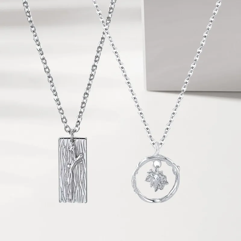 FOREVER MELODY Copper Necklaces Unisex-2