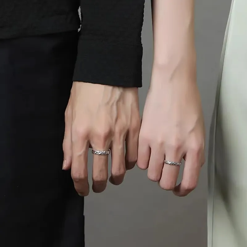 FOREVER MELODY 999 Fine Silver Rings Unisex-4