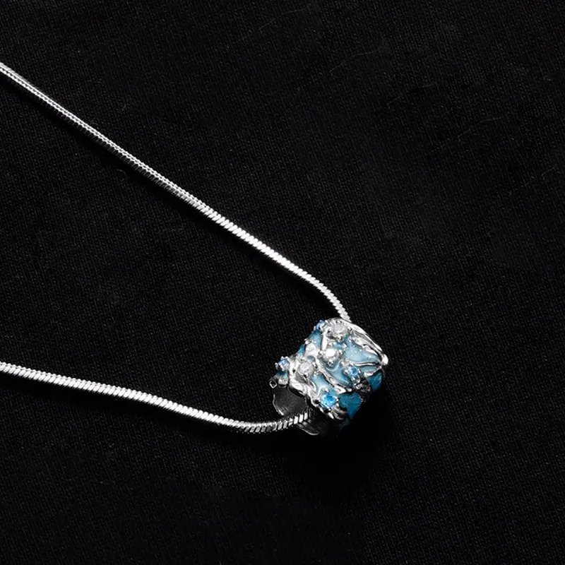 FOREVER MELODY 925 Sterling Silver Necklaces Unisex-1