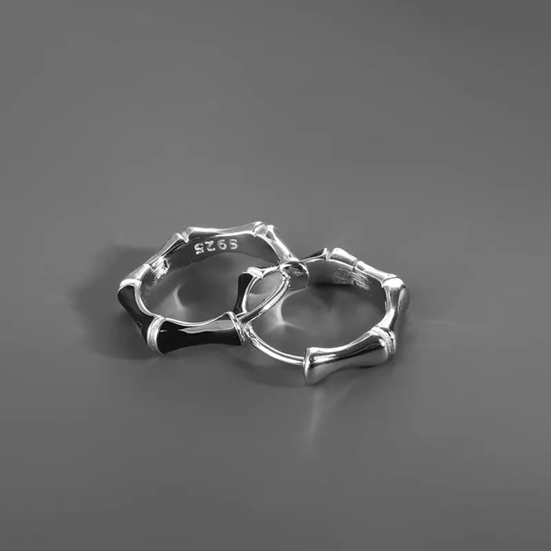 FOREVER MELODY S925 Silver Earrings Men's-7