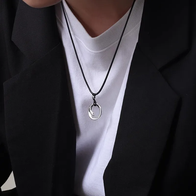 FOREVER MELODY 999 Fine Silver Necklaces Men's-1