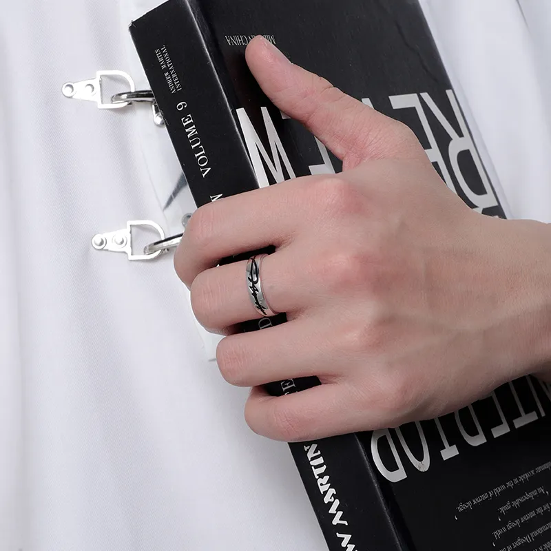 FOREVER MELODY 925 Sterling Silver Rings Men's-3