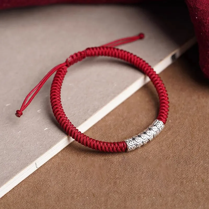 FOREVER MELODY Sterling Silver Rope Bracelets Unisex-4