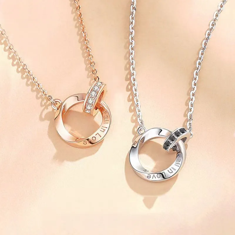 FOREVER MELODY Copper Necklaces Unisex-4