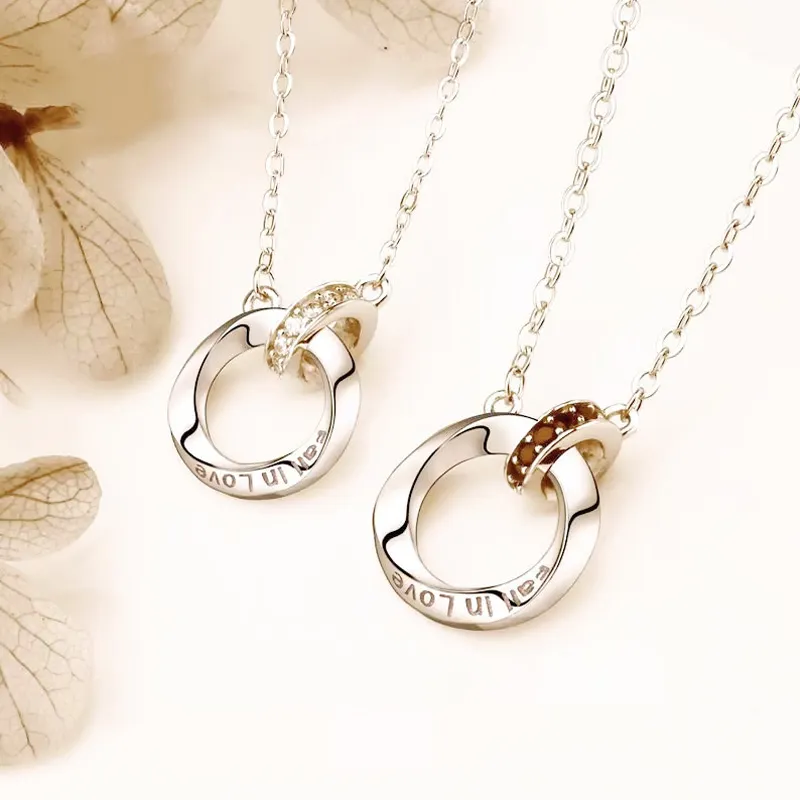 FOREVER MELODY Copper Necklaces Unisex-3