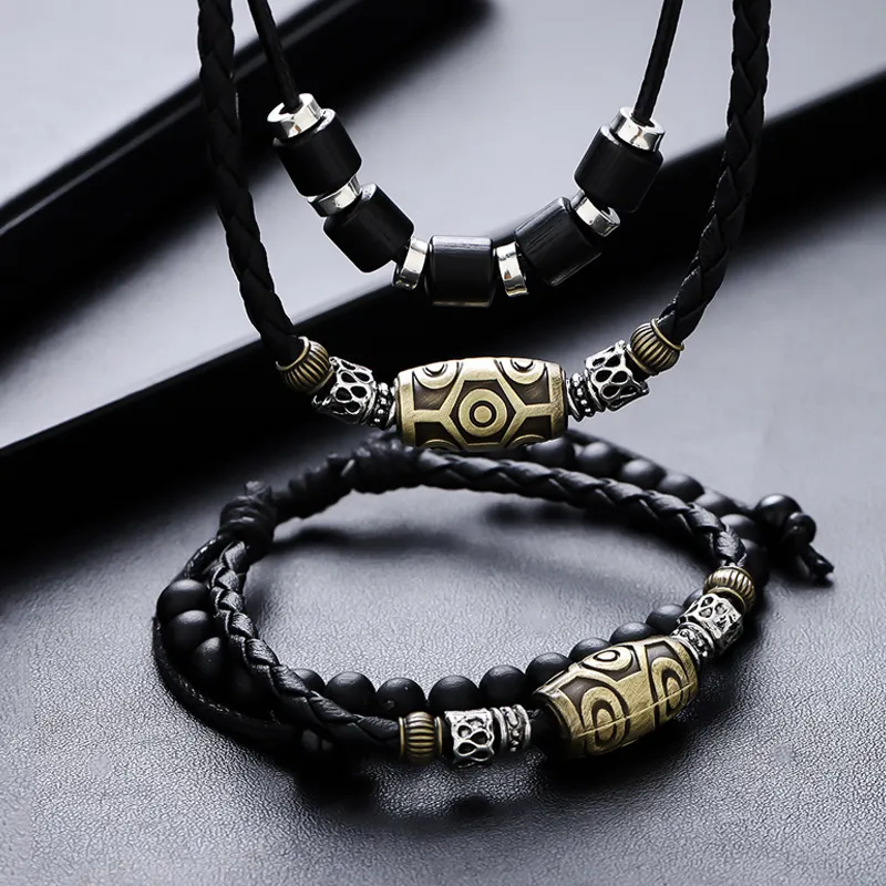 FOREVER MELODY Resin Necklaces Men's-5
