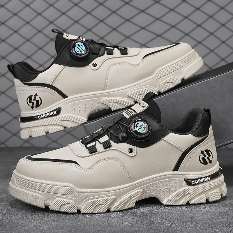 CAHHRRN Wear-resistant And Lightweight Low-Top Casual Shoes Men's-6