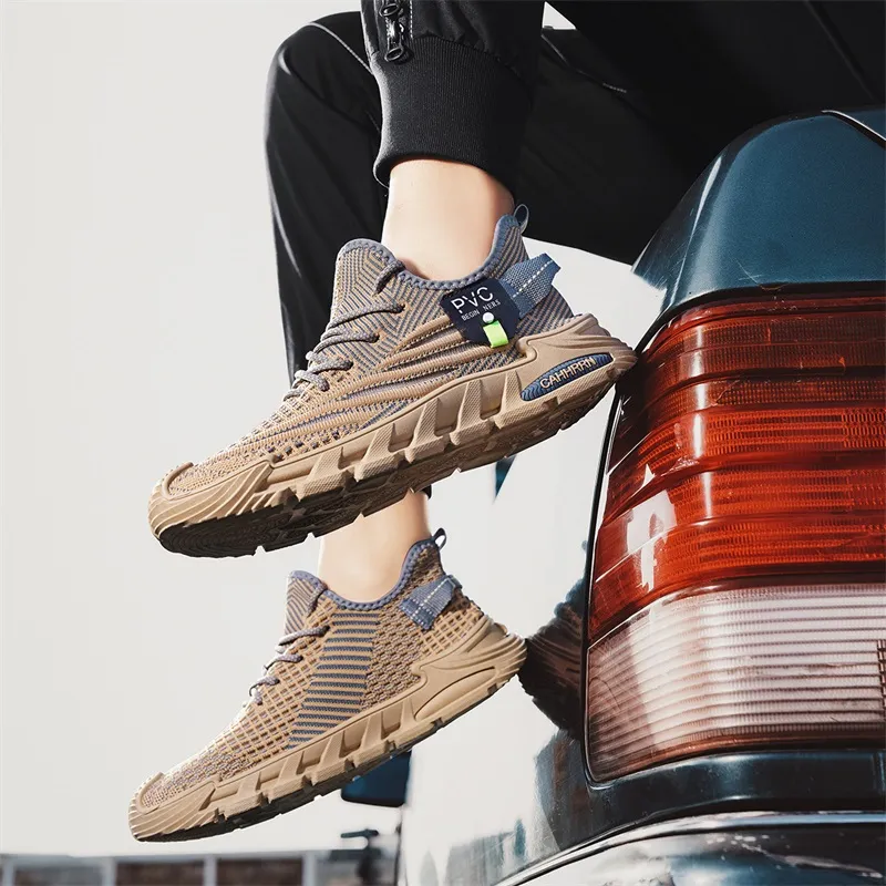 CAHHRRN Breathable Low-Top Running Shoes Men's-22