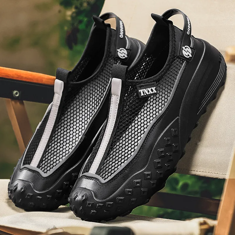 CAHHRRN Waterproof Shouxie Shoes Men's-12