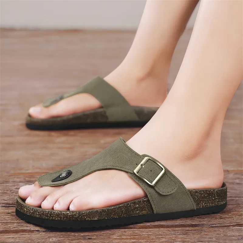 CAHHRRN Abrasion Resistant Flip Flops Men's-17