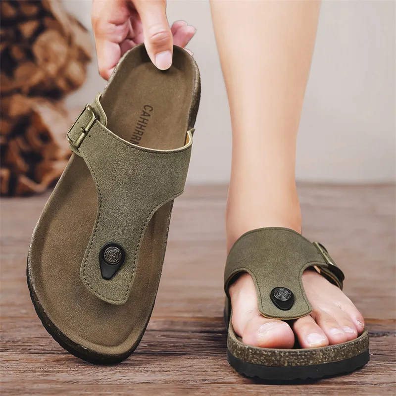 CAHHRRN Abrasion Resistant Flip Flops Men's-16
