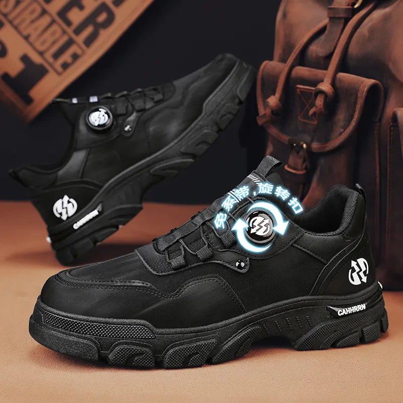 CAHHRRN Wear-resistant And Lightweight Low-Top Casual Shoes Men's-23