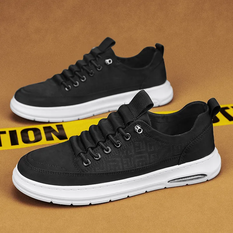 CAHHRRN Breathable Low-Top Casual Shoes Men's-5