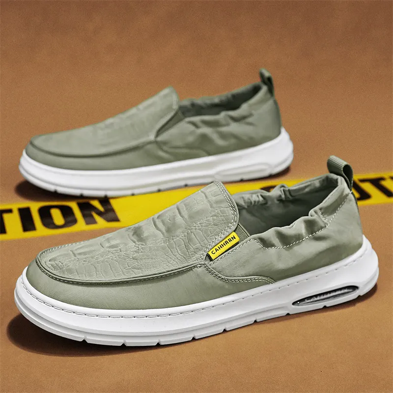 CAHHRRN Breathable Low-Top Canvas Shoes Men's-5