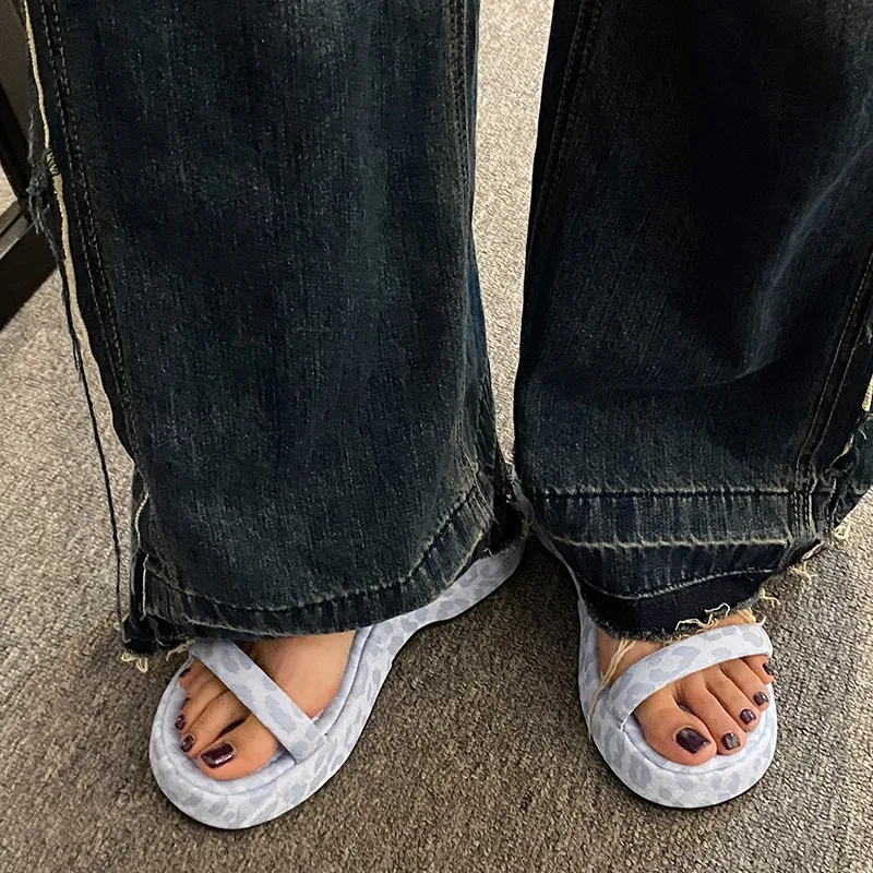 AFJI Rubber Sole Abrasion Resistant Slide Slippers Women's-6