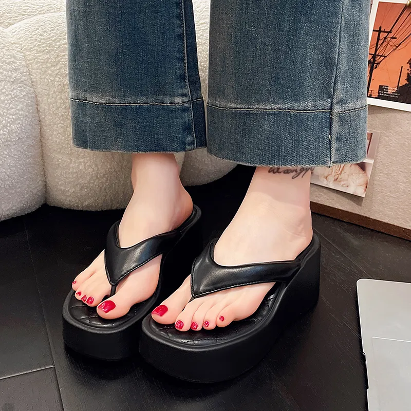 AFJI Rubber Sole Flip Flops Women's-5