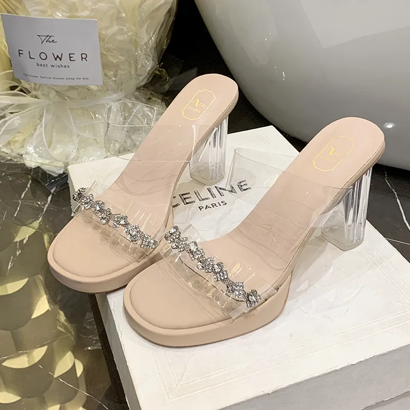 AFJI Rubber Sole Quick Dry Slide Slippers Women's-6