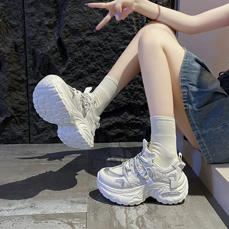 AFJI Abrasion Resistant Low Top Chunky Sneakers Women's-14
