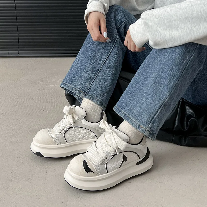 SHUXIAOBEI Low Top Skateboard Shoes Women's-8