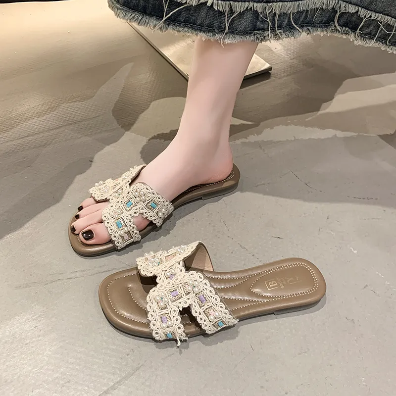 AFJI Abrasion Resistant Slide Slippers Women's-14