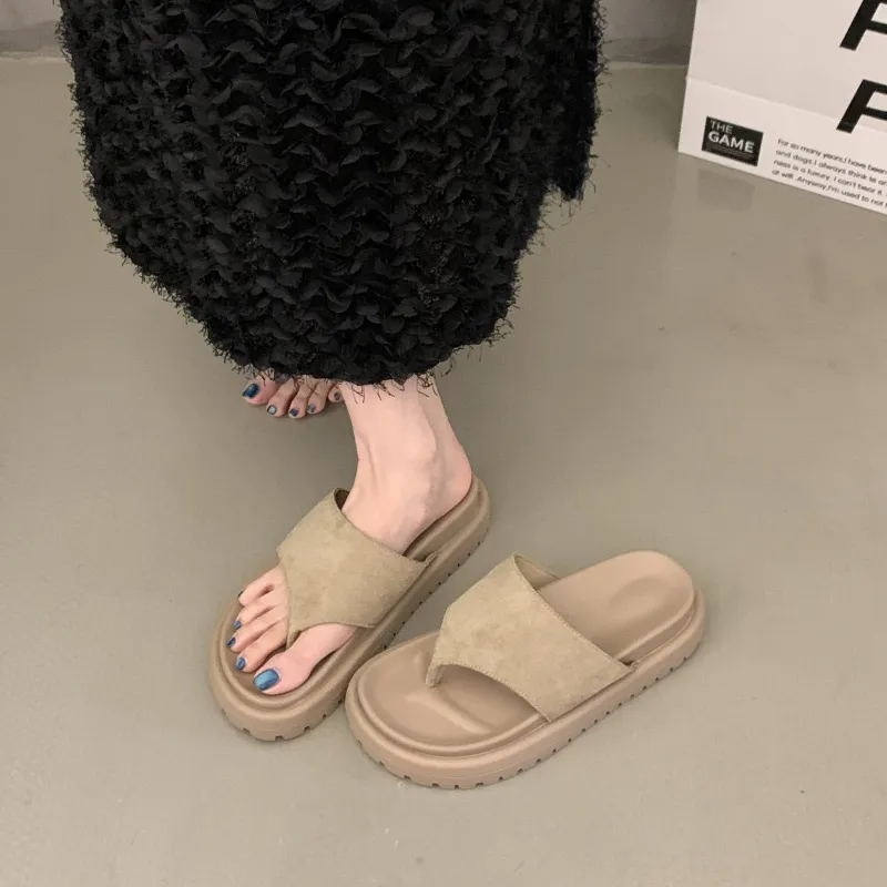 AFJI Rubber Sole Quick Dry, Abrasion Resistant, Slip Resistant Flip Flops Women's-1