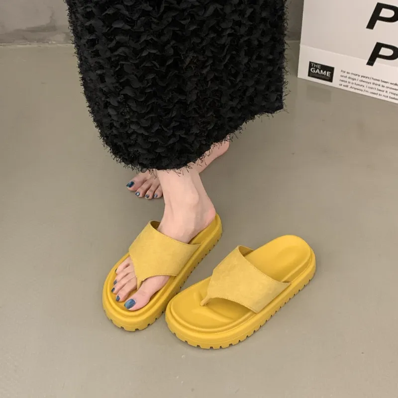 AFJI Rubber Sole Quick Dry, Abrasion Resistant, Slip Resistant Flip Flops Women's-9