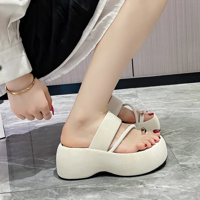 AFJI Rubber Sole Abrasion Resistant, Odor Resistant Slide Slippers Women's-1