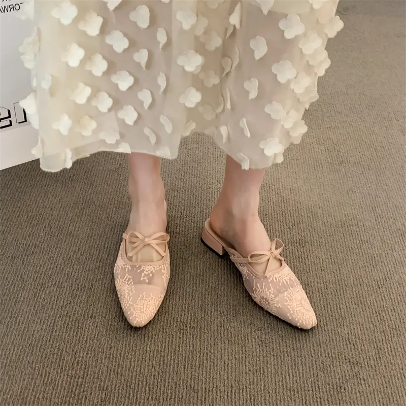 AFJI Rubber Sole Quick Dry Closed Toe Slippers Women's-7