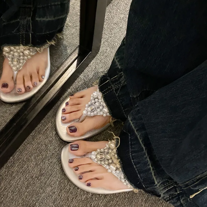 AFJI Rubber Sole Flip Flops Women's-3