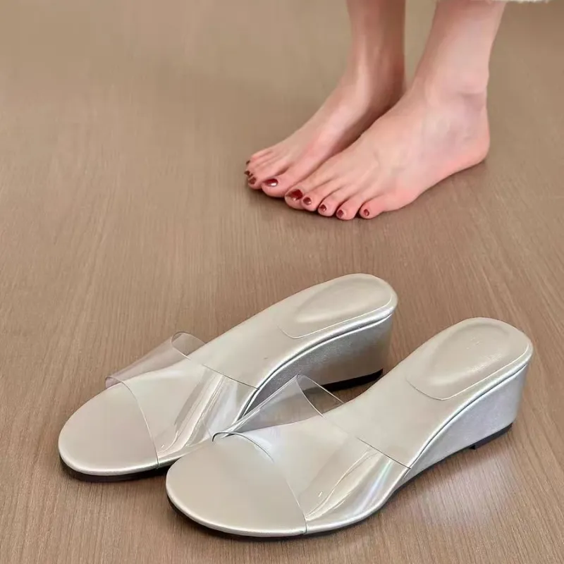 AFJI Rubber Sole Abrasion Resistant Slide Slippers Women's-7