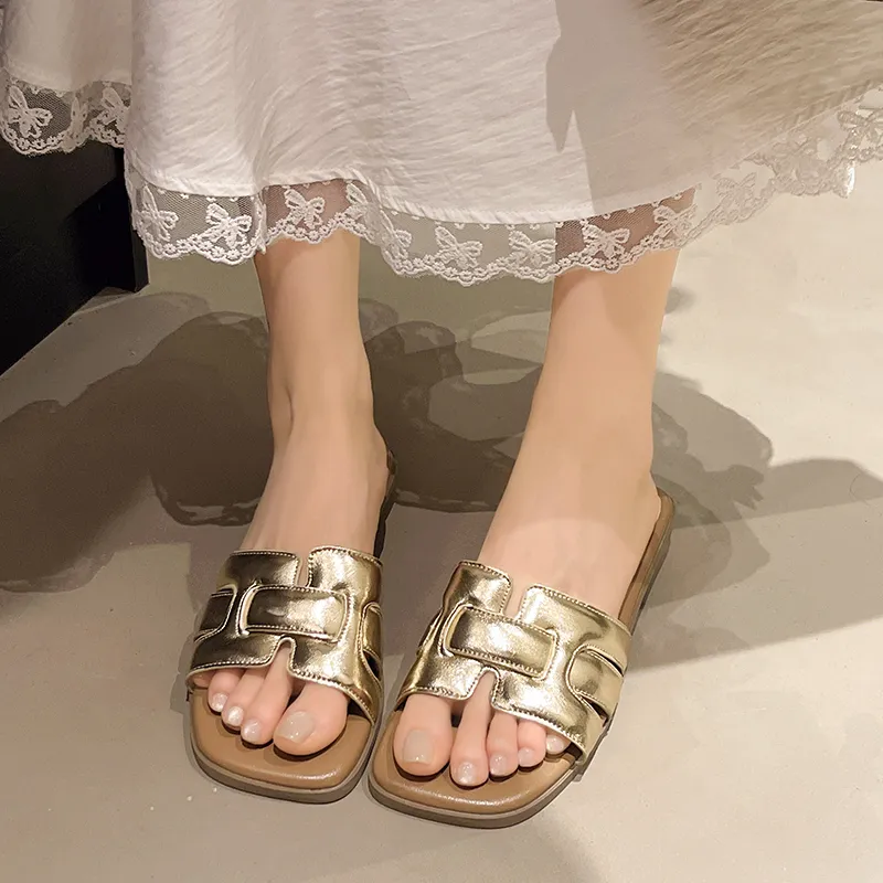 AFJI Rubber Sole Quick Dry Slide Slippers Women's-12