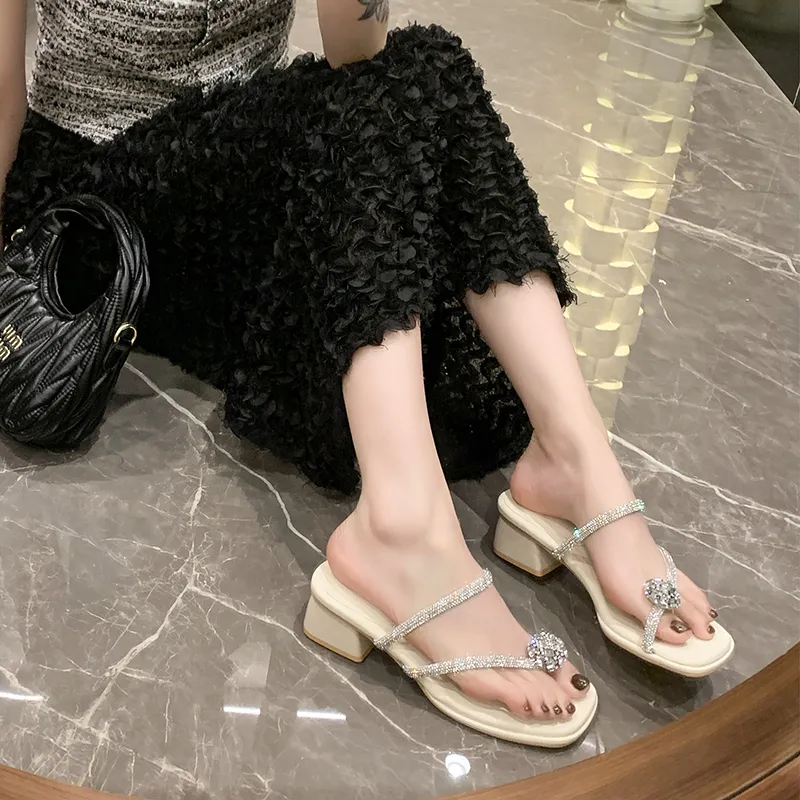 AFJI Rubber Sole Slip Resistant Slide Slippers Women's-3