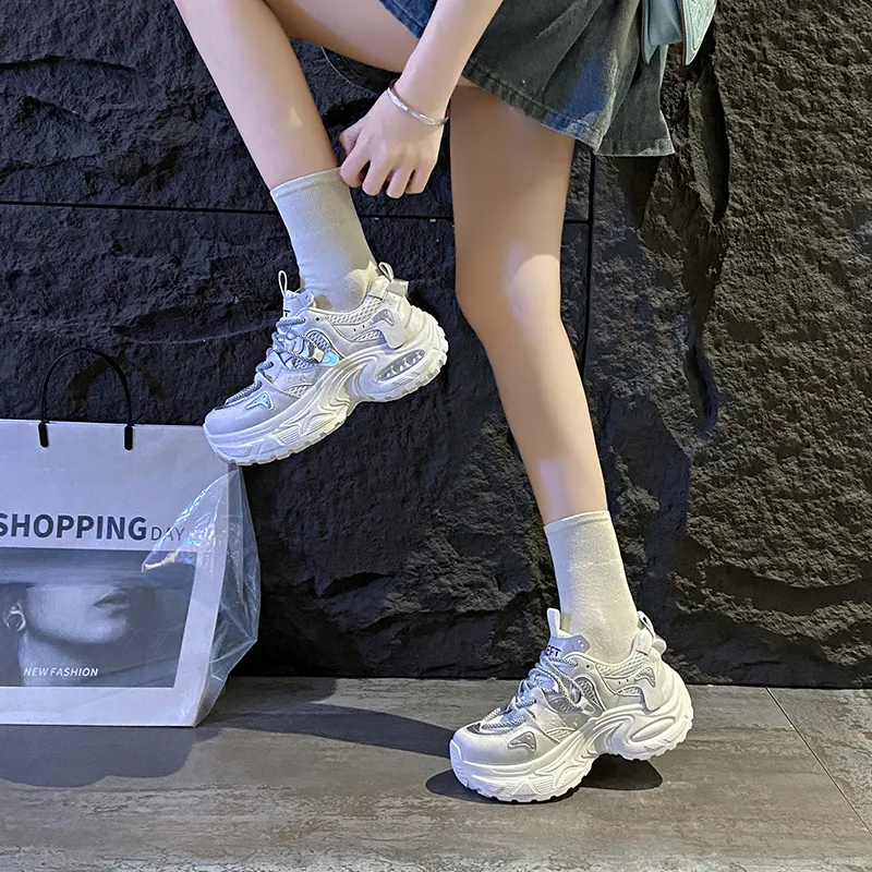 AFJI Abrasion Resistant Low Top Chunky Sneakers Women's-12