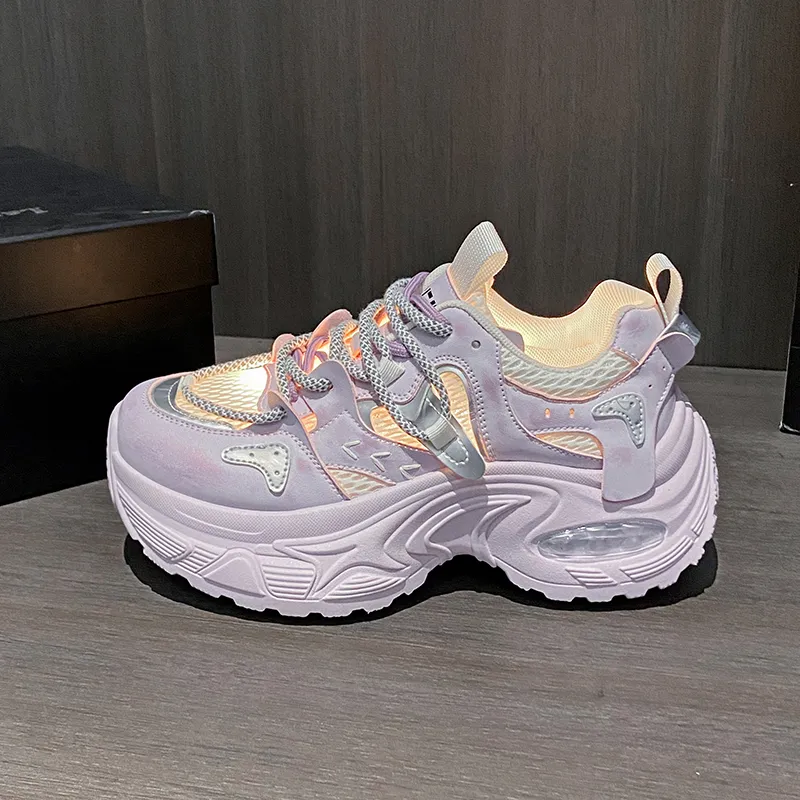 AFJI Abrasion Resistant Low Top Chunky Sneakers Women's-2