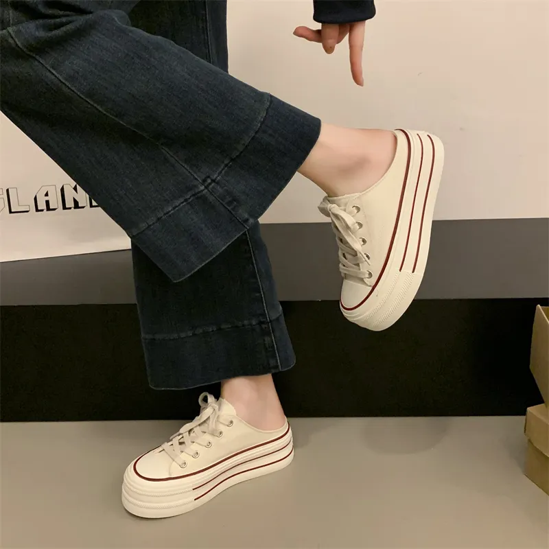 AFJI Rubber Sole Abrasion Resistant Closed Toe Slippers Women's-5