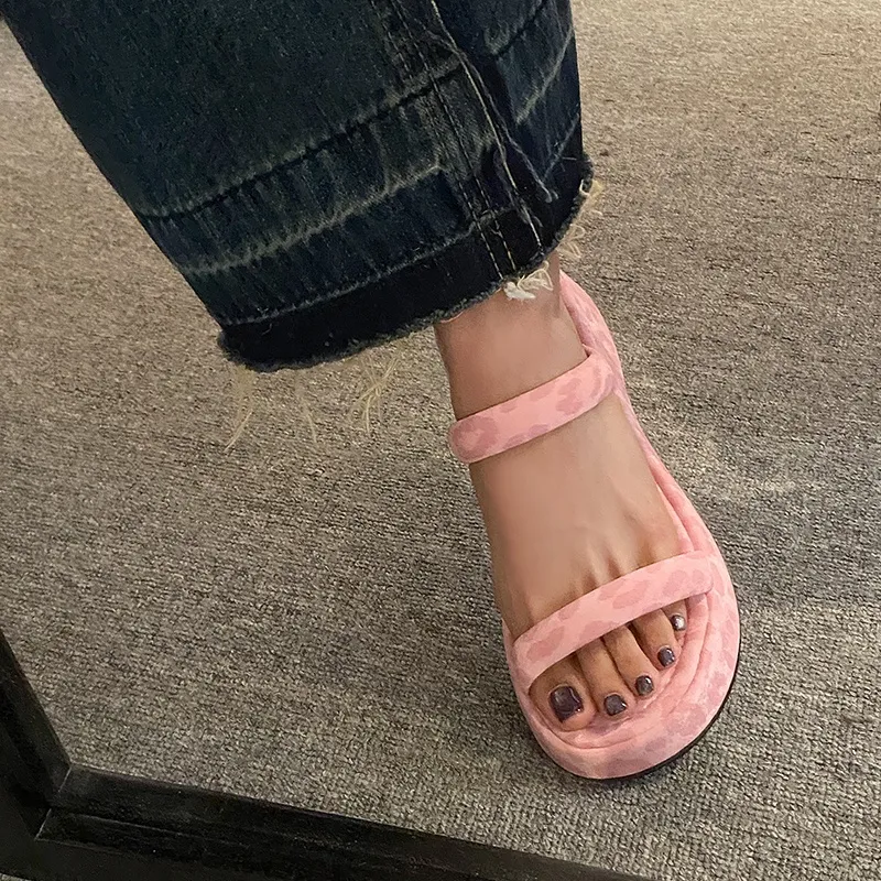 AFJI Rubber Sole Abrasion Resistant Slide Slippers Women's-1