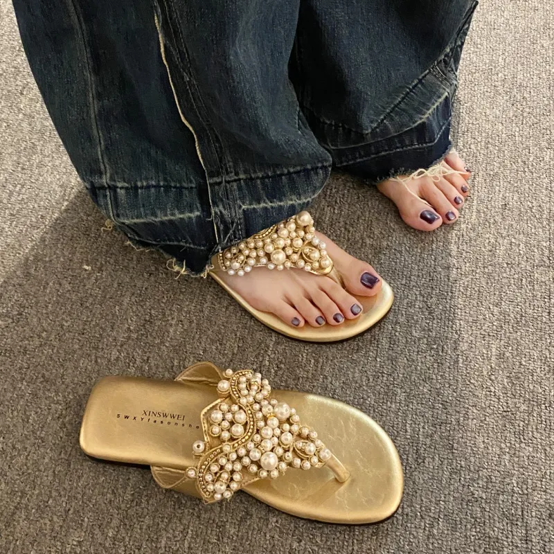 AFJI Rubber Sole Flip Flops Women's-9