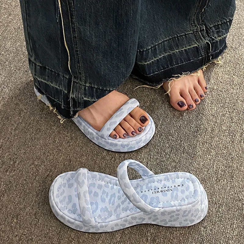 AFJI Rubber Sole Abrasion Resistant Slide Slippers Women's-5
