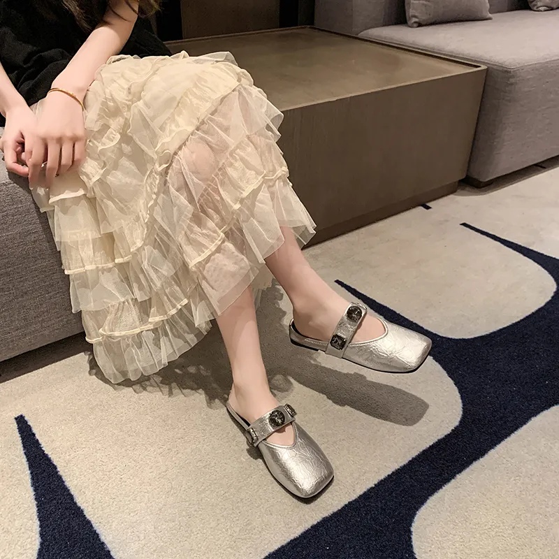 AFJI Abrasion Resistant Closed Toe Slippers Women's-3