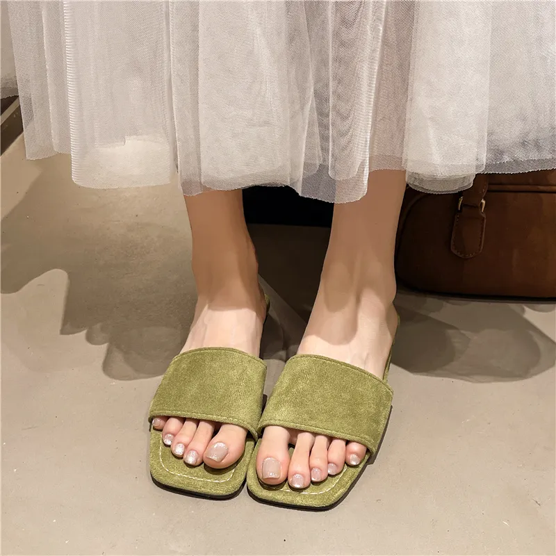 AFJI Rubber Sole Slide Slippers Women's-9