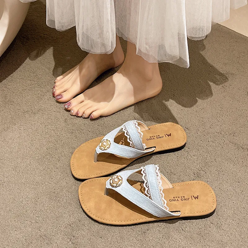 AFJI Rubber Sole Abrasion Resistant Flip Flops Women's-1