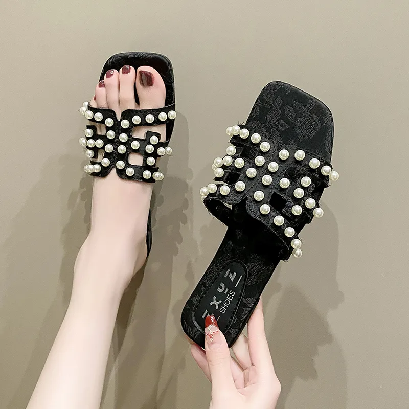 AFJI Rubber Sole Quick Dry Slide Slippers Women's-1