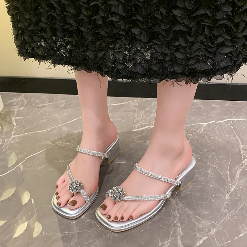 AFJI Rubber Sole Slip Resistant Slide Slippers Women's-5