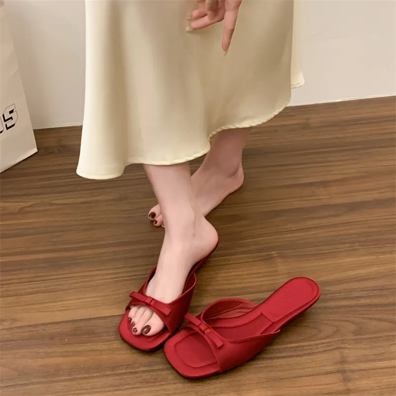 AFJI Rubber Sole Odor Resistant Slide Slippers Women's-15