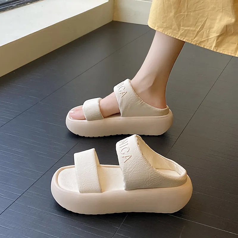 AFJI Rubber Sole Shock Absorbers Slide Slippers Women's-12
