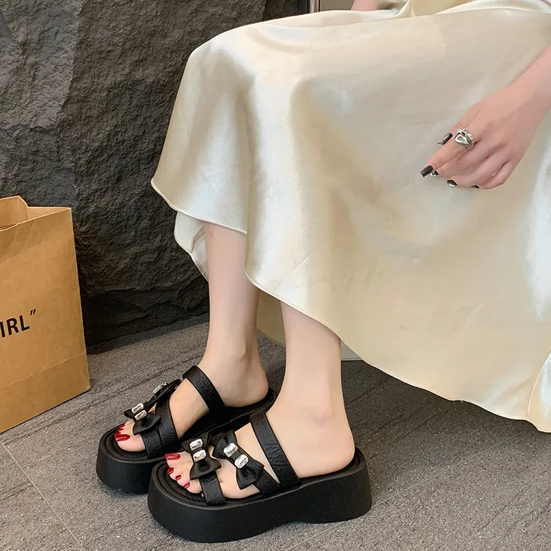 AFJI Rubber Sole Slide Slippers Women's-2