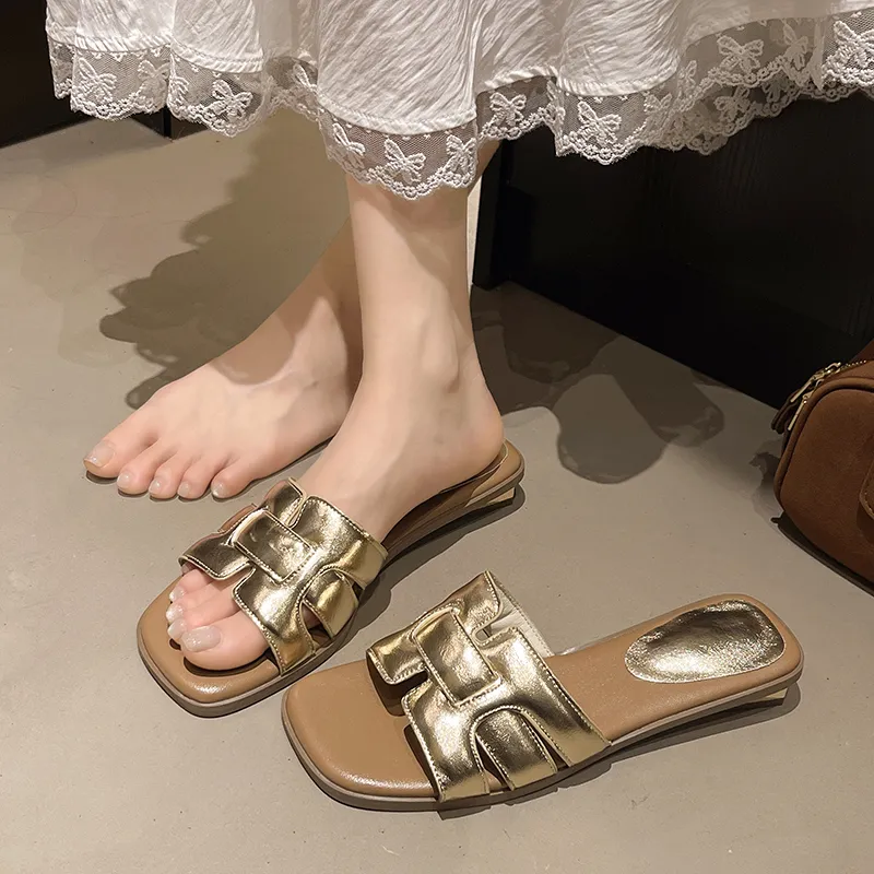 AFJI Rubber Sole Quick Dry Slide Slippers Women's-10