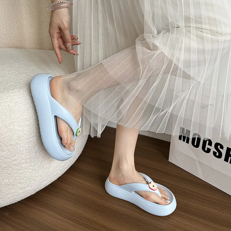 AFJI Rubber Sole Abrasion Resistant Flip Flops Women's-17