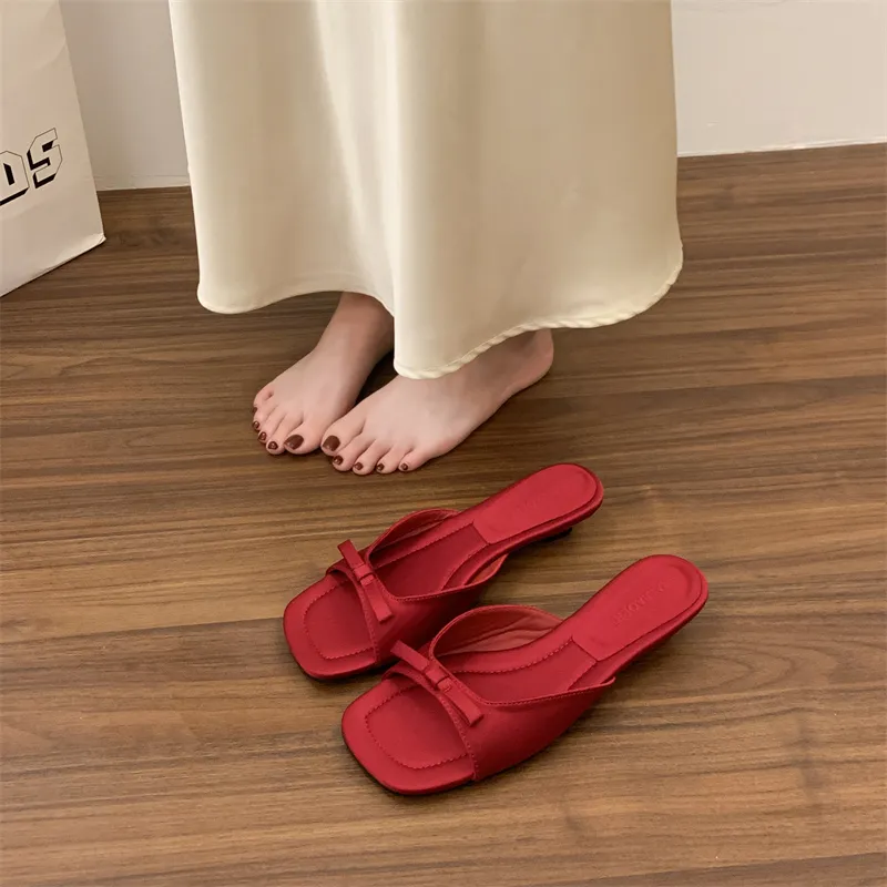 AFJI Rubber Sole Odor Resistant Slide Slippers Women's-14
