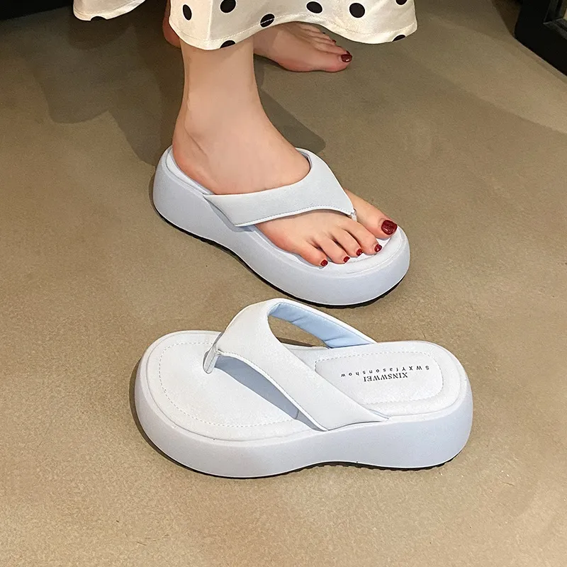 AFJI Rubber Sole Abrasion Resistant Flip Flops Women's-14